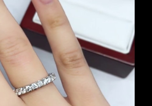 Are there any special considerations when buying an eternity band with a delta 8 diamond?